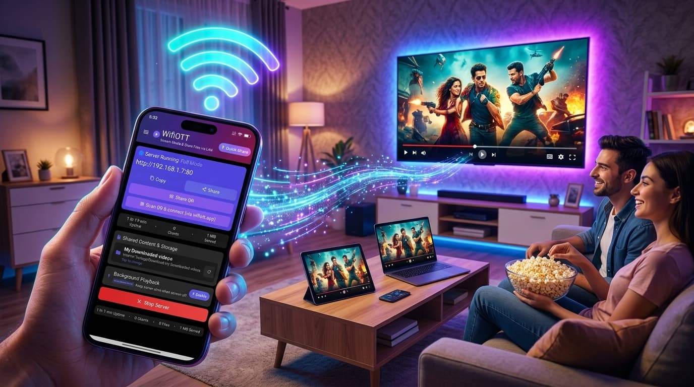 Screen Mirroring vs. Local Web Streaming: Stop Mirroring Your Phone to Your TV